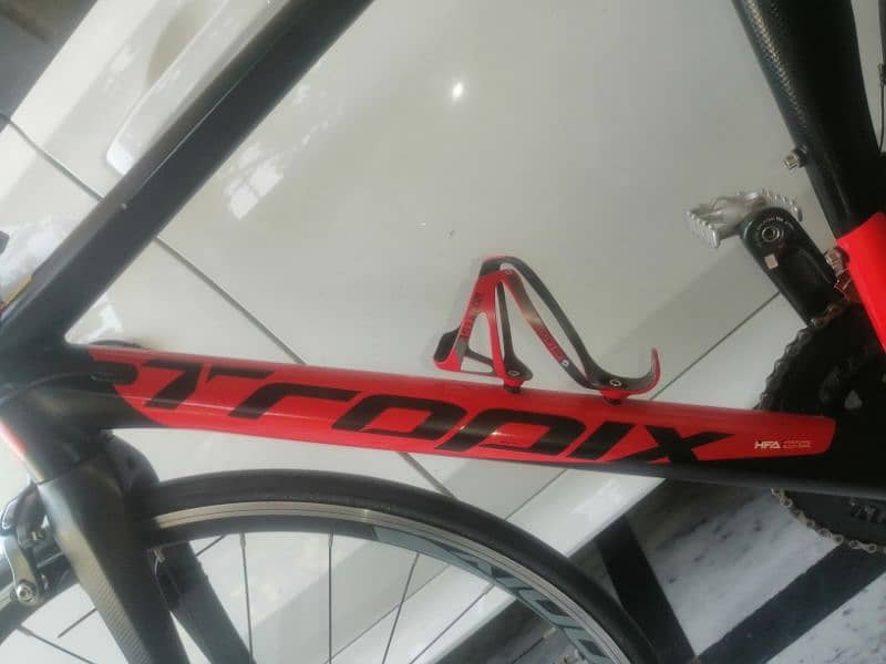 tropix madrid aero race road bike/bicycle with all accessories 1