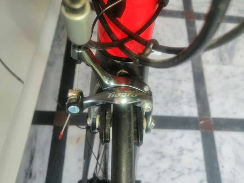 tropix madrid aero race road bike/bicycle with all accessories 9