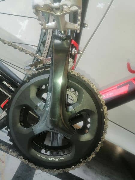 tropix madrid aero race road bike/bicycle with all accessories 10