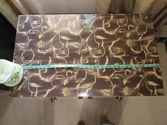 lasani sheet table with lock  wheels