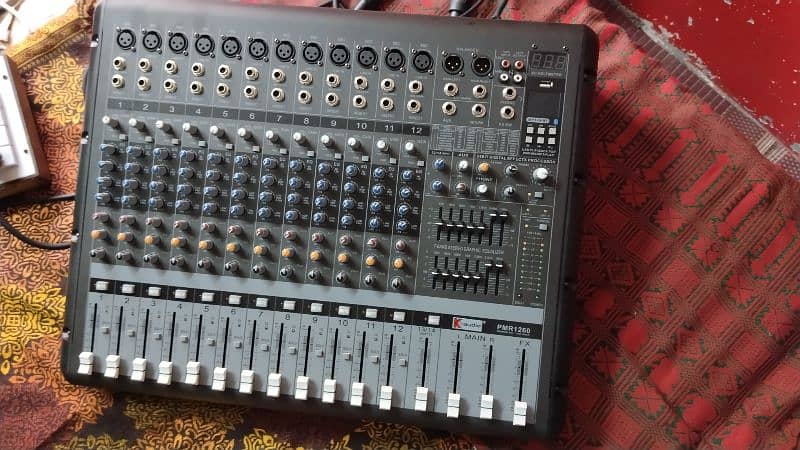 K Audio 12 channel professional mixer new 2