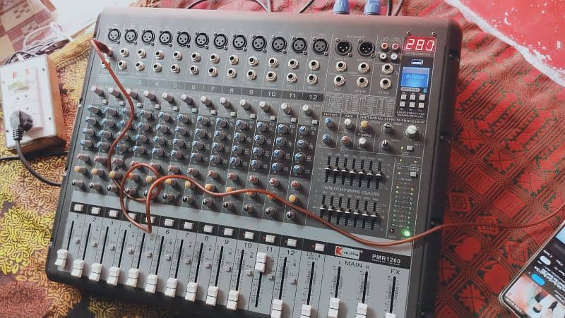 K Audio 12 channel professional mixer new 3