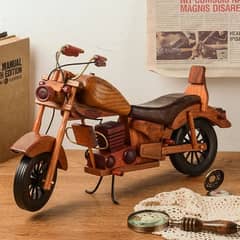 wooden motorcycle big 0