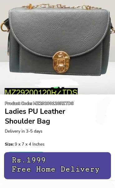 Ladies hand bags  ( free home delivery  ) 13