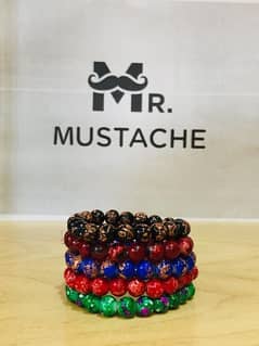 Stone Beads Brecelets | Unisex | Mr. Mustache 0