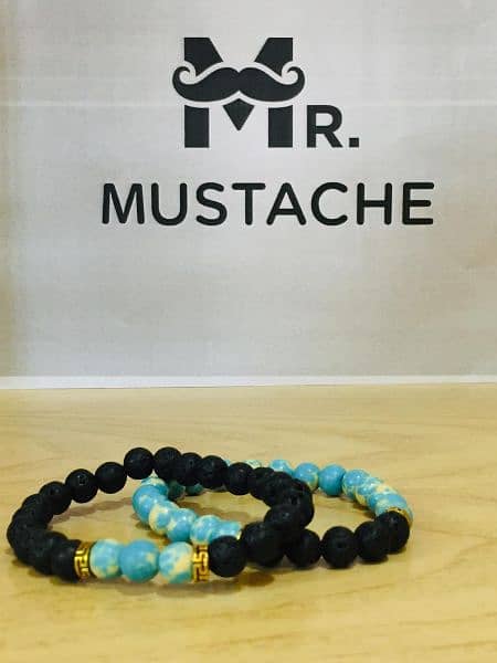 Stone Beads Brecelets | Unisex | Mr. Mustache 7