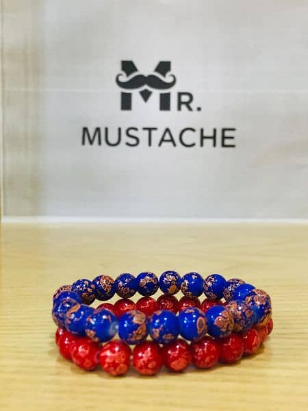 Stone Beads Brecelets | Unisex | Mr. Mustache 10