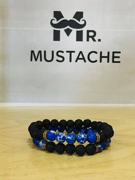Stone Beads Brecelets | Unisex | Mr. Mustache 11