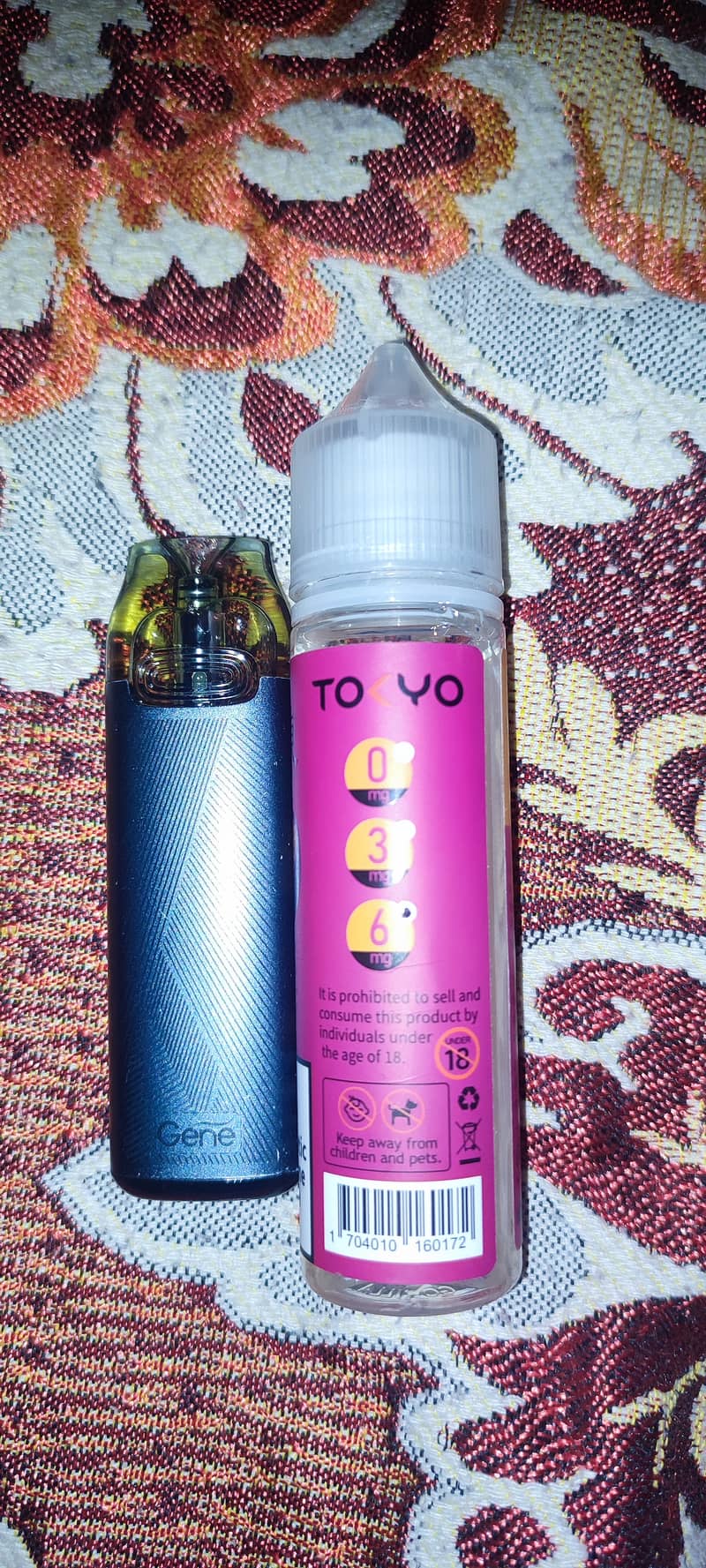 Voopo vape with tokyo iced falvour 6mg 60 ml 1