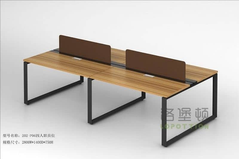 Workstation/Employee Workstation/Office Furniture/Work Desk/Work Table 7