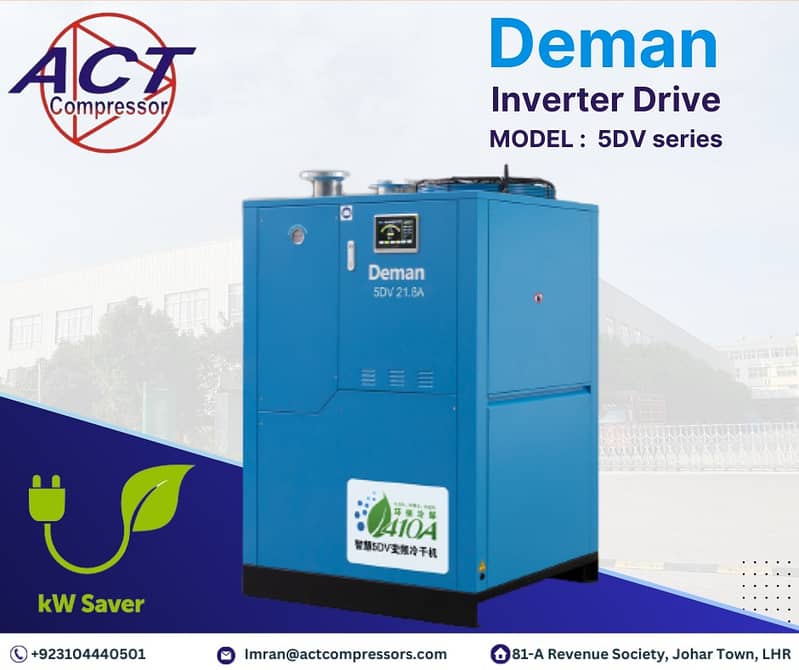 Air Dryer (Deman) Only Industrail Compressors 1