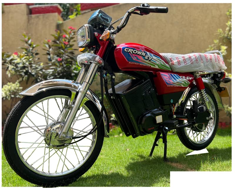 First Cheapest Pakistani Crown Electric Bike in 1000w 6