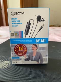 Boya BY M1 Professional Collar Mic (1 Month used only)
