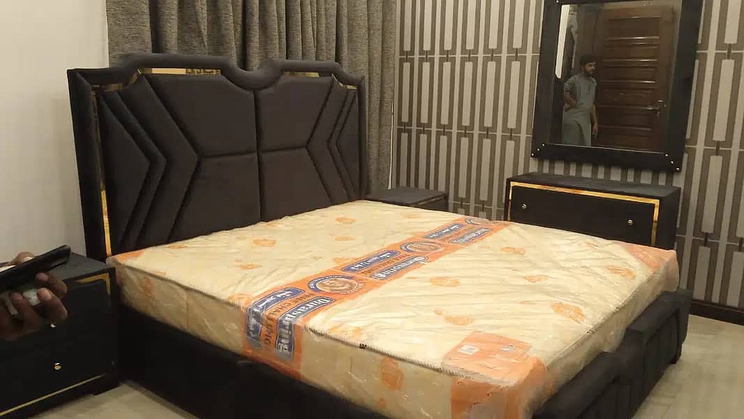 bed / bed set /Bed room furniture/Double bed for sale 5