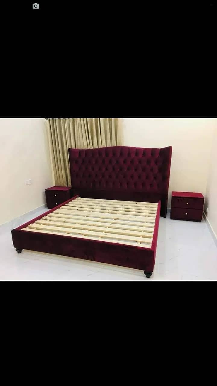 bed / bed set /Bed room furniture/Double bed for sale 14