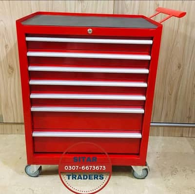 Tool trolley box in Rawalpindi, Pakistan  7 drawer tool trolley box