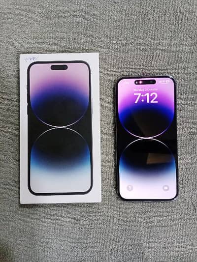 Iphone 14 pro max PTA approved 256GB