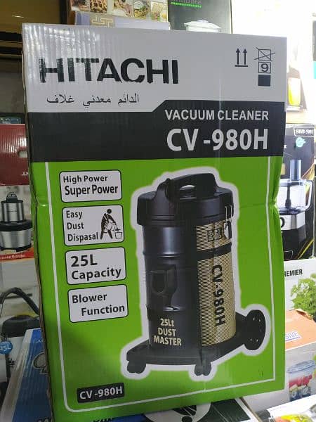 Hitachi drum vacuum cleaner 1