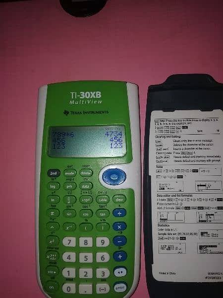 Calculator TI-30XB MultiView Texas Instruments 1