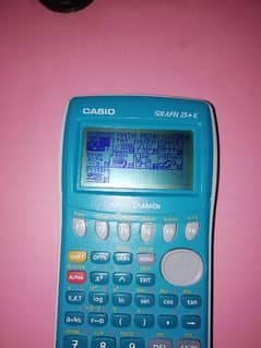 Calculator Casio Graph 25+E Mode Examen