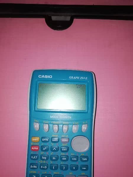 Calculator Casio Graph 25+E Mode Examen 2