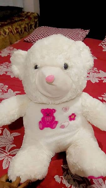 white Teddy bear 1