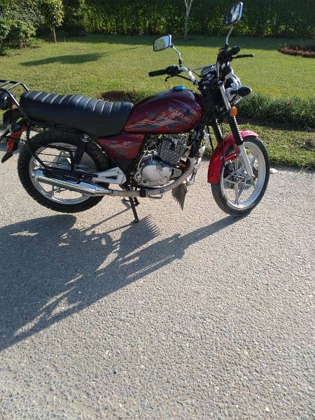 suzuki Gs150 SE Red 2022 7