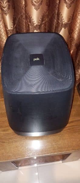 Polk audio active subwoofer with 2 Japanese speakers 7