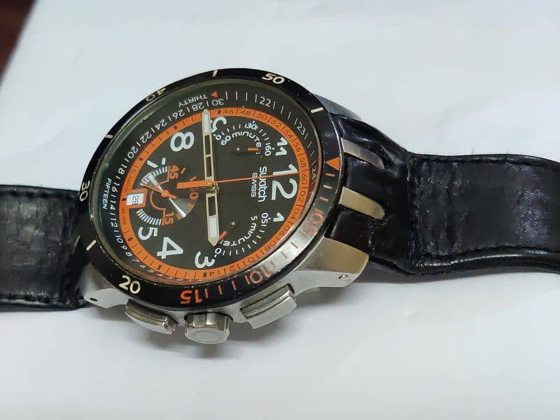 SWATCH RETROGRADE CHRONOGRAPH WATCH AND MANY MORE. . . . 0