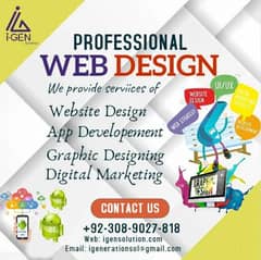 website or application development and digital marketing services