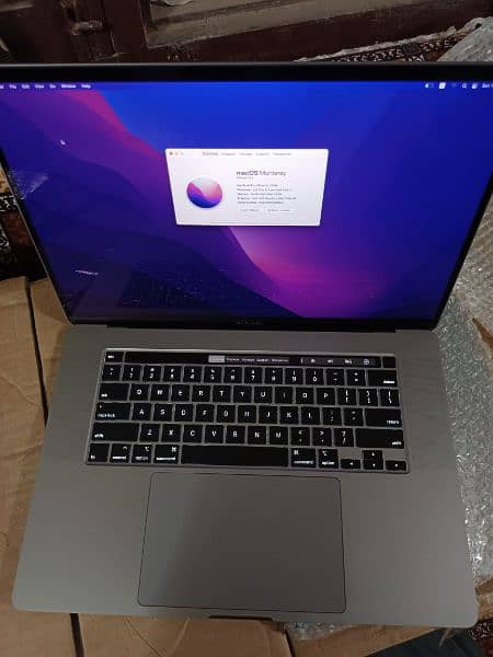 25 UNITS MACBOOK PRO 2019 16 inch TOUCHBAR I7 2.6 16GB  512GB 0