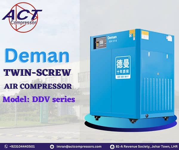 Screw Air Compressor (Deman) 2