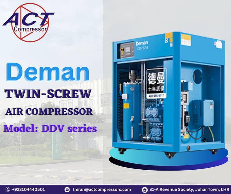 Screw Air Compressor (Deman) 3