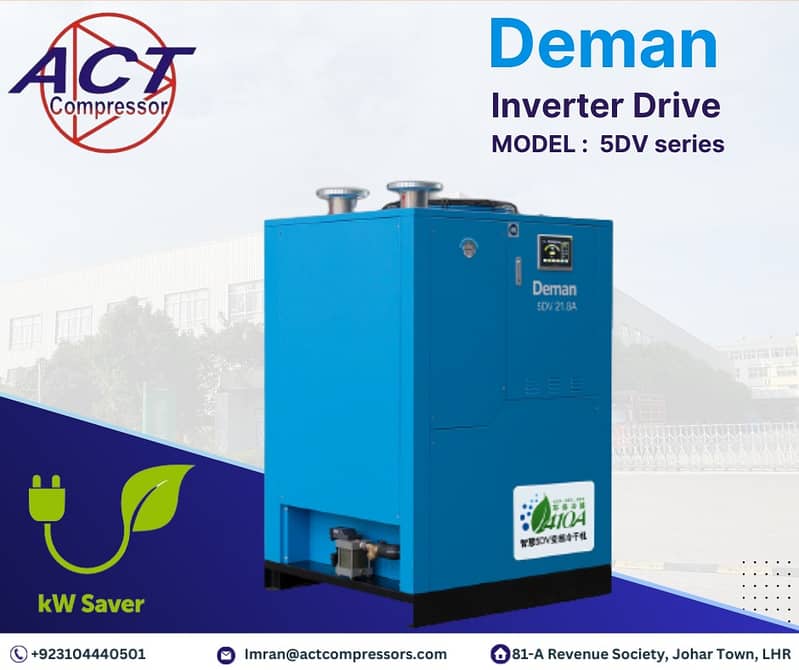 Screw Air Compressor (Deman) 6