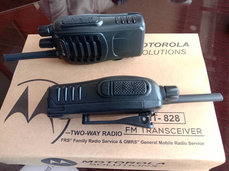 The Best Cars & Motorcycle Motorola 828 Wireless MT-828 Walkie talkie 2