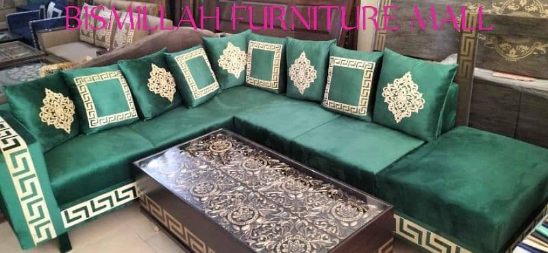 BISMILLAH FURNITURE BUMPER SALE OFFERS ON L SHAPE SOFAS  29999 1