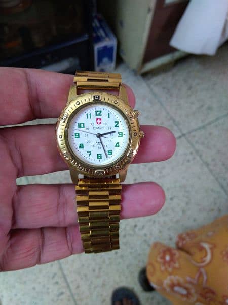 Casio Swiss Army wrist watch 2