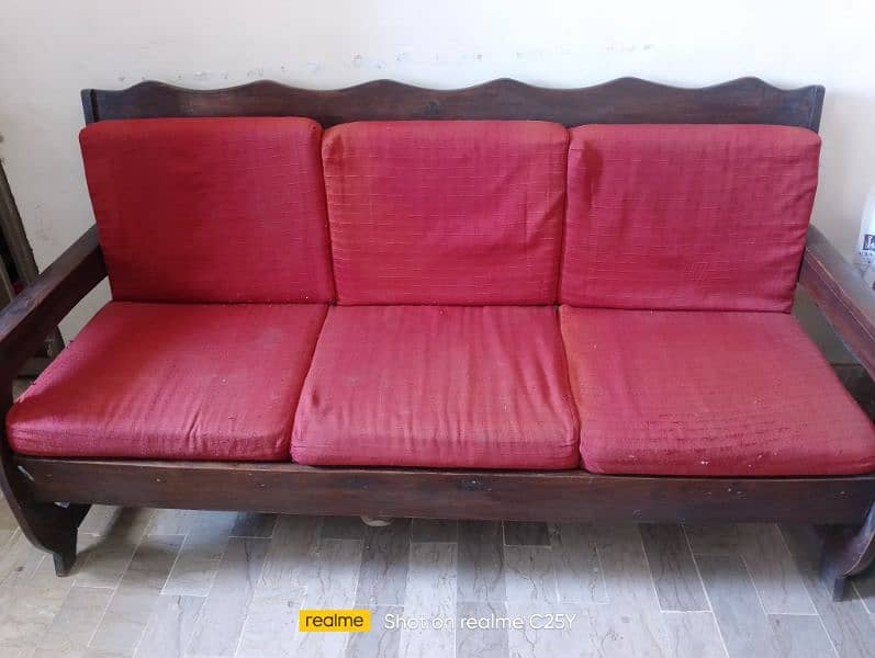 wooden sofa set 1