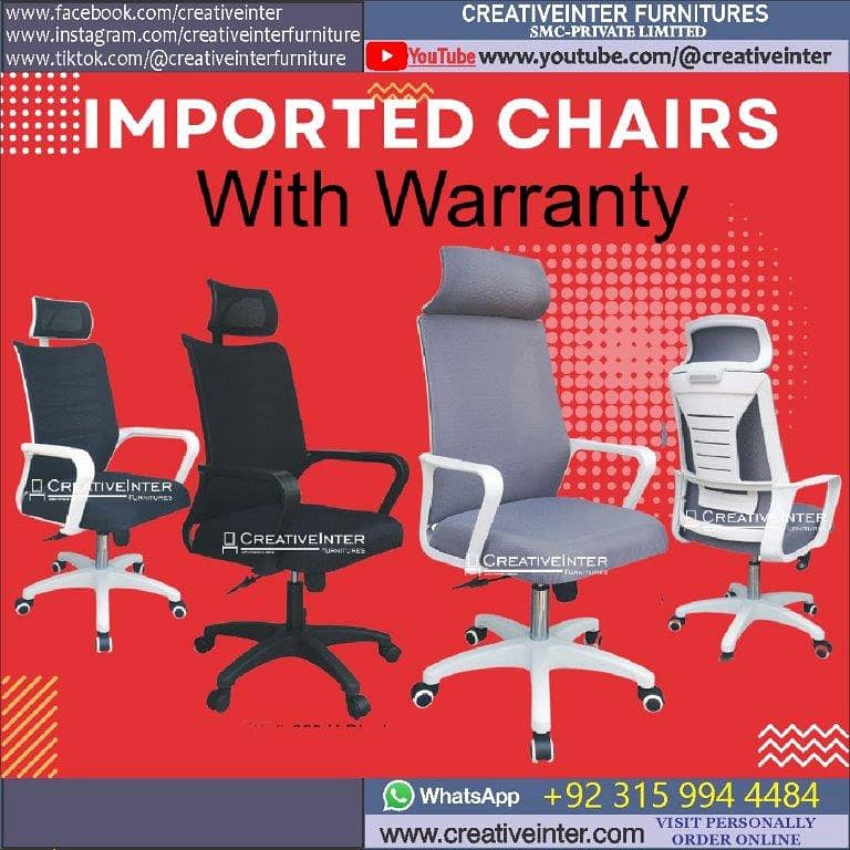 Office chair table CEO Executive Mesh Desk Staff Visitor Sofa Manager 17