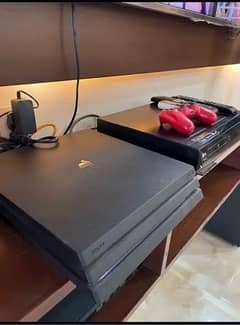 Ps4 Pro 1tb with 2 controllers