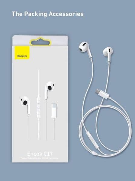 Baseus Encok C17 Literal in-ear Type-C HandsFree 1