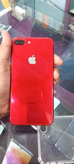 iphone 7plus pta prove JV 128Gb Red colour battery health 74%