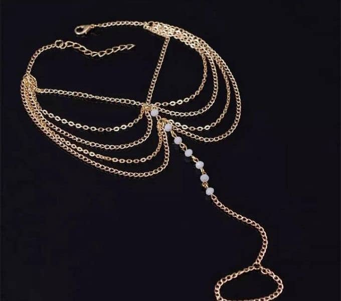 Beautiful Anklet In Golden 1