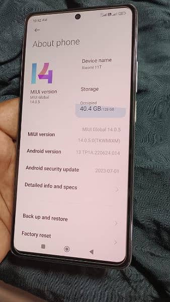 Xiaomi 11T 5G (8+8)(128) 10
