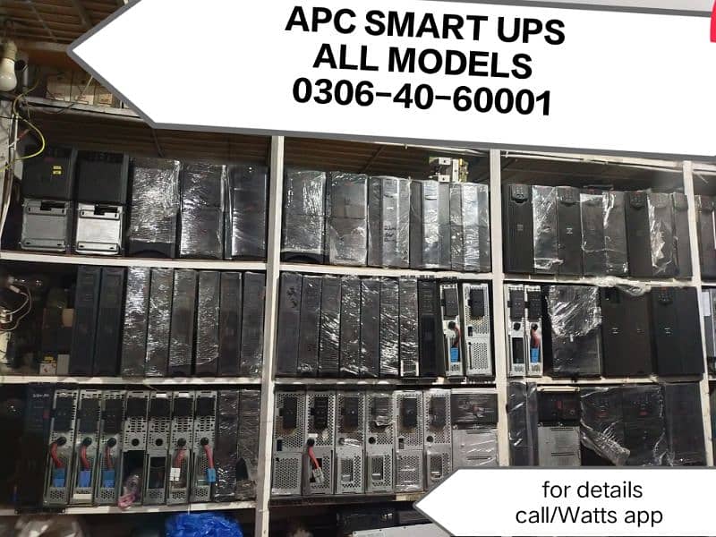 Apc Smart Ups 1500va, 2200va, 3000va, 5000va All models imported Ups 3