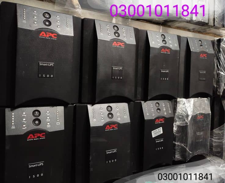 Apc Smart Ups 1500va, 2200va, 3000va, 5000va All models imported Ups 7