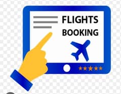 Airline Reservation, Flight booking, E-ticket,Travel & Visa Services