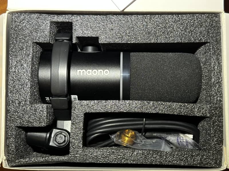 MAONO pd200x dynamic Podcast Microphone, professional voicce over Mic 5