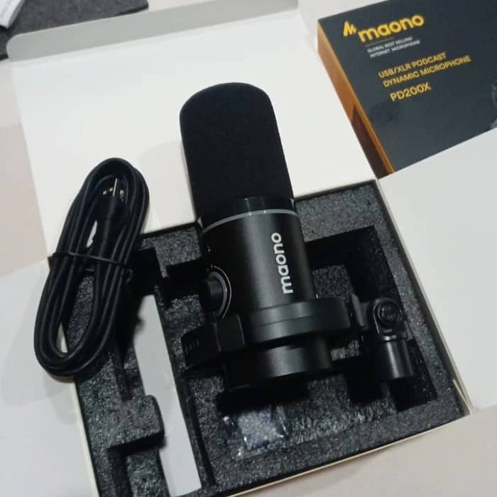 MAONO pd200x dynamic Podcast Microphone, professional voicce over Mic 7