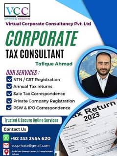 Tax Returns Filling and Corporate Services